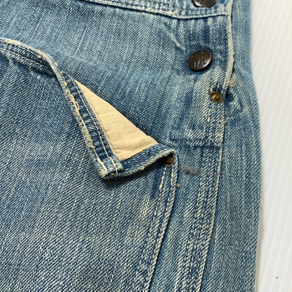 【現状渡し品】【レディース】 KAPITAL キャピタル × KIRO HIRATA キロ ヒラタ 別注 コラボ DENIM OVERALL デニムオーバーオール トップ ボトムス 168-261002-ko-14-teih サイズ：0（XS） カラー：インディゴ 万代Net店