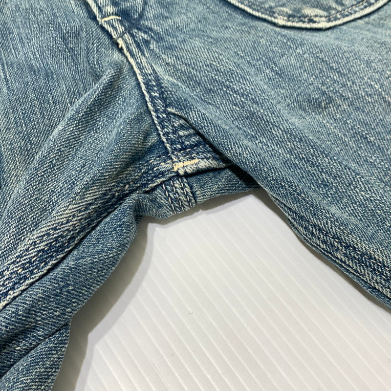 【現状渡し品】【レディース】 KAPITAL キャピタル × KIRO HIRATA キロ ヒラタ 別注 コラボ DENIM OVERALL デニムオーバーオール トップ ボトムス 168-261002-ko-14-teih サイズ：0（XS） カラー：インディゴ 万代Net店