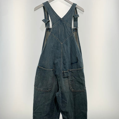 【現状渡し品】【レディース】 KAPITAL キャピタル × KIRO HIRATA キロ ヒラタ 別注 コラボ DENIM OVERALL デニムオーバーオール トップ ボトムス 168-261002-ko-14-teih サイズ：0（XS） カラー：インディゴ 万代Net店
