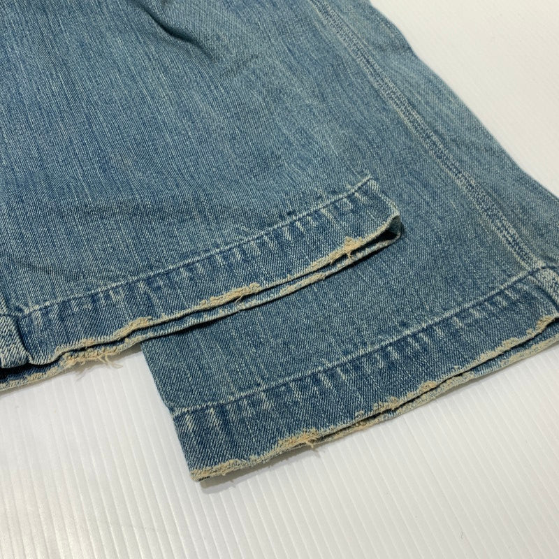 【現状渡し品】【レディース】 KAPITAL キャピタル × KIRO HIRATA キロ ヒラタ 別注 コラボ DENIM OVERALL デニムオーバーオール トップ ボトムス 168-261002-ko-14-teih サイズ：0（XS） カラー：インディゴ 万代Net店