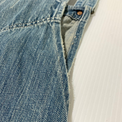 【現状渡し品】【レディース】 KAPITAL キャピタル × KIRO HIRATA キロ ヒラタ 別注 コラボ DENIM OVERALL デニムオーバーオール トップ ボトムス 168-261002-ko-14-teih サイズ：0（XS） カラー：インディゴ 万代Net店