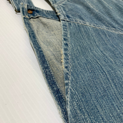 【現状渡し品】【レディース】 KAPITAL キャピタル × KIRO HIRATA キロ ヒラタ 別注 コラボ DENIM OVERALL デニムオーバーオール トップ ボトムス 168-261002-ko-14-teih サイズ：0（XS） カラー：インディゴ 万代Net店