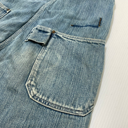 【現状渡し品】【レディース】 KAPITAL キャピタル × KIRO HIRATA キロ ヒラタ 別注 コラボ DENIM OVERALL デニムオーバーオール トップ ボトムス 168-261002-ko-14-teih サイズ：0（XS） カラー：インディゴ 万代Net店