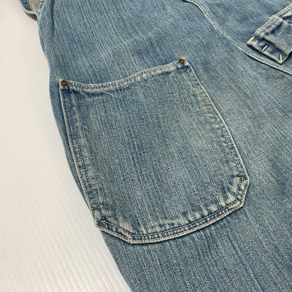 【現状渡し品】【レディース】 KAPITAL キャピタル × KIRO HIRATA キロ ヒラタ 別注 コラボ DENIM OVERALL デニムオーバーオール トップ ボトムス 168-261002-ko-14-teih サイズ：0（XS） カラー：インディゴ 万代Net店