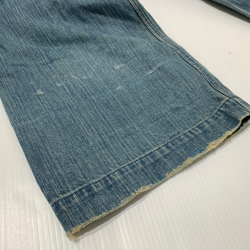 【現状渡し品】【レディース】 KAPITAL キャピタル × KIRO HIRATA キロ ヒラタ 別注 コラボ DENIM OVERALL デニムオーバーオール トップ ボトムス 168-261002-ko-14-teih サイズ：0（XS） カラー：インディゴ 万代Net店