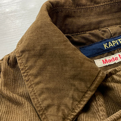 【中古品】【メンズ】 KAPITAL キャピタル CORDUROY PROPELLER JACKET コーデュロイ プロペラ ジャケット アウター 140-261001-sa-07-teih サイズ：XS カラー：ブラウン 万代Net店