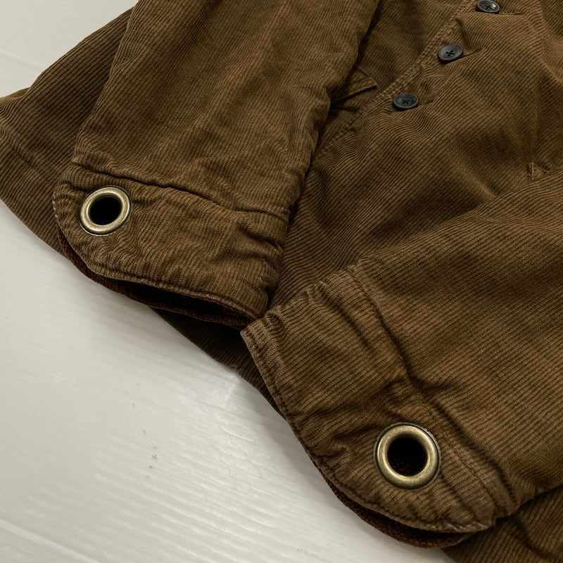 【中古品】【メンズ】 KAPITAL キャピタル CORDUROY PROPELLER JACKET コーデュロイ プロペラ ジャケット アウター 140-261001-sa-07-teih サイズ：XS カラー：ブラウン 万代Net店