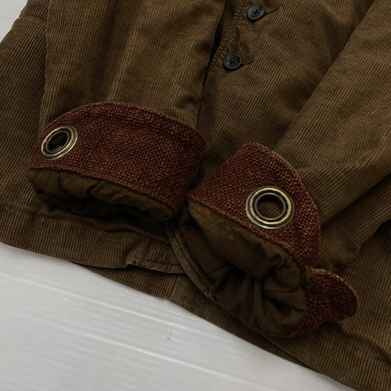 【中古品】【メンズ】 KAPITAL キャピタル CORDUROY PROPELLER JACKET コーデュロイ プロペラ ジャケット アウター 140-261001-sa-07-teih サイズ：XS カラー：ブラウン 万代Net店