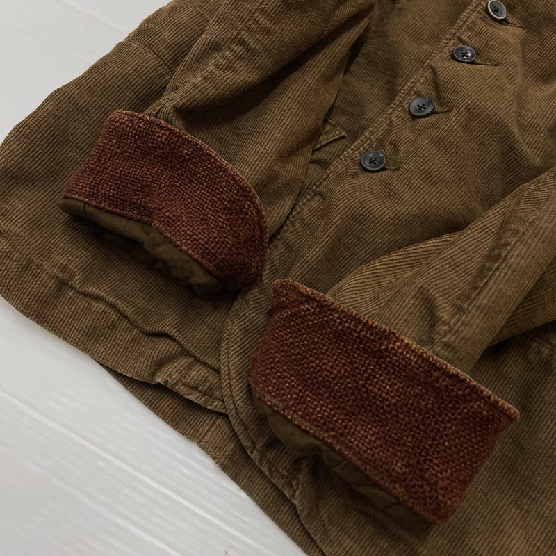 【中古品】【メンズ】 KAPITAL キャピタル CORDUROY PROPELLER JACKET コーデュロイ プロペラ ジャケット アウター 140-261001-sa-07-teih サイズ：XS カラー：ブラウン 万代Net店
