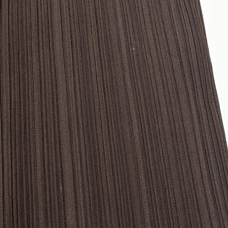 【現状渡し品】【レディース】 PLEATS PLEASE ISSEY MIYAKE プリーツ プリーズ イッセイ ミヤケ LONG SLEEVE SHIRT PP33-JD188 ロング スリーブ シャツ 長袖 トップス 168-261001-sa-14-teih サイズ：不明 カラー：ブラウン 万代Net店