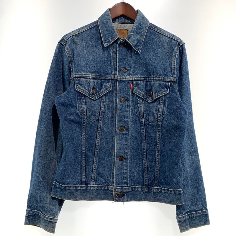 【中古品】【メンズ】 Levi's リーバイス DENIM TRACKER JACKET 70505-0213 デニム トラッカー ジャケット ライトアウター Gジャン 145-261001-ko-08-teih サイズ：38 カラー：インディゴ 万代Net店