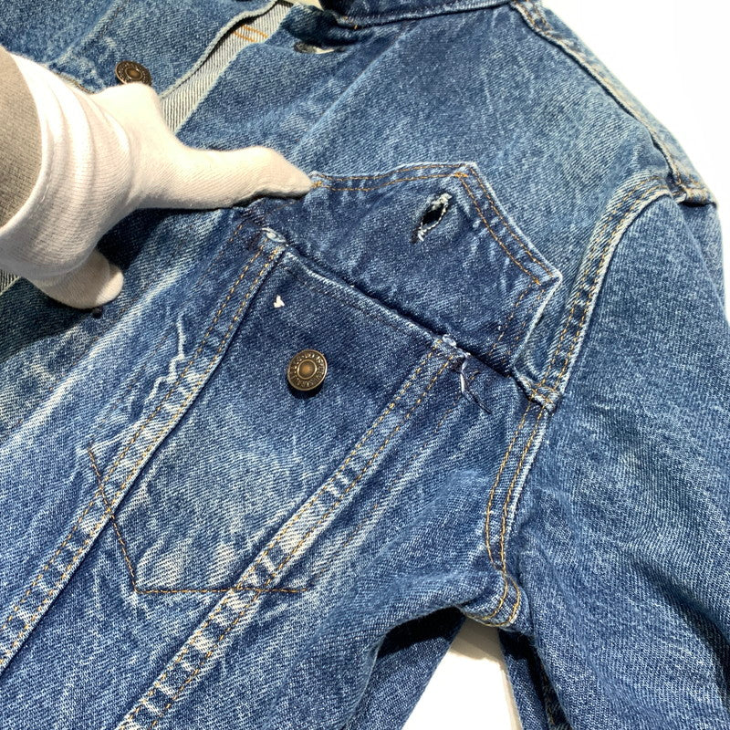 【中古品】【メンズ】 Levi's リーバイス DENIM TRACKER JACKET 70505-0213 デニム トラッカー ジャケット ライトアウター Gジャン 145-261001-ko-08-teih サイズ：38 カラー：インディゴ 万代Net店