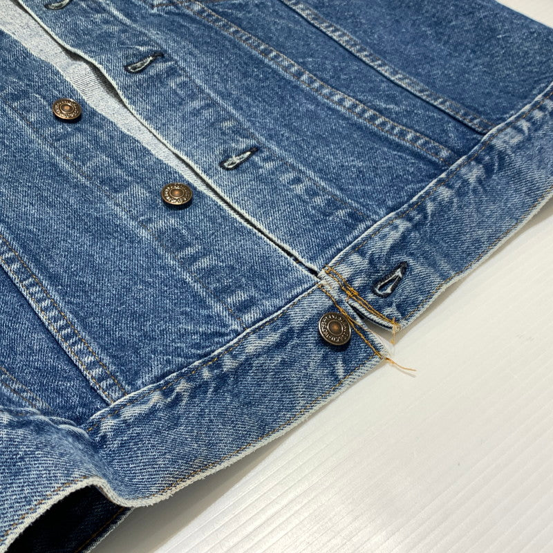 【中古品】【メンズ】 Levi's リーバイス DENIM TRACKER JACKET 70505-0213 デニム トラッカー ジャケット ライトアウター Gジャン 145-261001-ko-08-teih サイズ：38 カラー：インディゴ 万代Net店