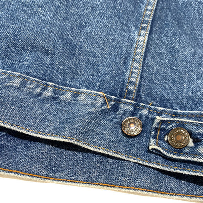 【中古品】【メンズ】 Levi's リーバイス DENIM TRACKER JACKET 70505-0213 デニム トラッカー ジャケット ライトアウター Gジャン 145-261001-ko-08-teih サイズ：38 カラー：インディゴ 万代Net店