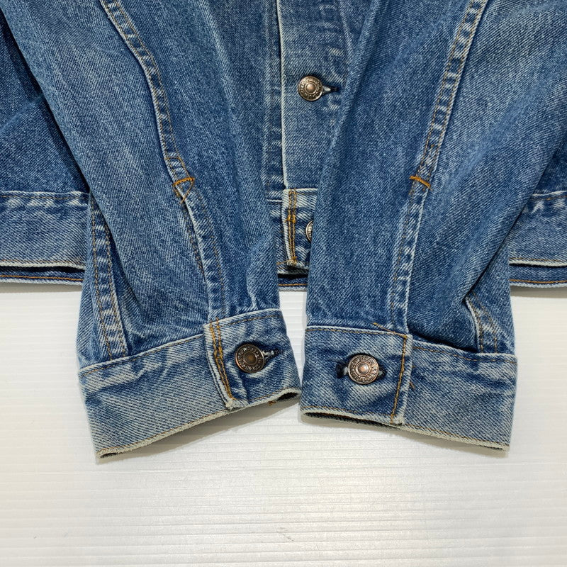 【中古品】【メンズ】 Levi's リーバイス DENIM TRACKER JACKET 70505-0213 デニム トラッカー ジャケット ライトアウター Gジャン 145-261001-ko-08-teih サイズ：38 カラー：インディゴ 万代Net店