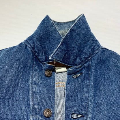 【中古品】【メンズ】 Levi's リーバイス DENIM TRACKER JACKET 70505-0213 デニム トラッカー ジャケット ライトアウター Gジャン 145-261001-ko-08-teih サイズ：38 カラー：インディゴ 万代Net店