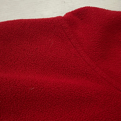 【現状渡し品】【メンズ】 POLO RALPH LAUREN ポロ ラルフローレン 90’s FLEECE SWING TOP 90年代 フリース スイング トップ 長袖 トップス 145-261001-sa-09-teih サイズ：XL カラー：レッド 万代Net店