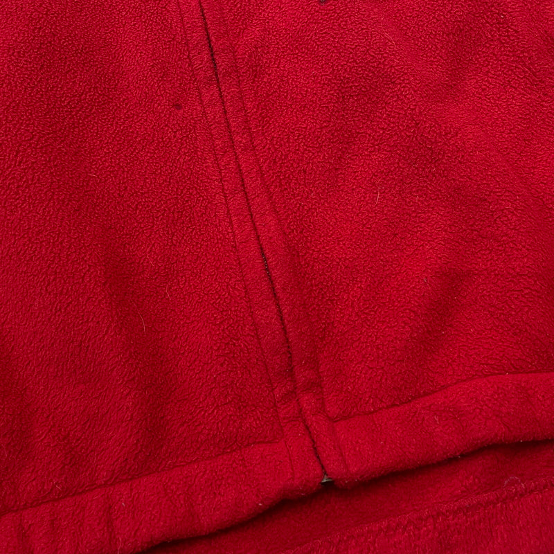 【現状渡し品】【メンズ】 POLO RALPH LAUREN ポロ ラルフローレン 90’s FLEECE SWING TOP 90年代 フリース スイング トップ 長袖 トップス 145-261001-sa-09-teih サイズ：XL カラー：レッド 万代Net店