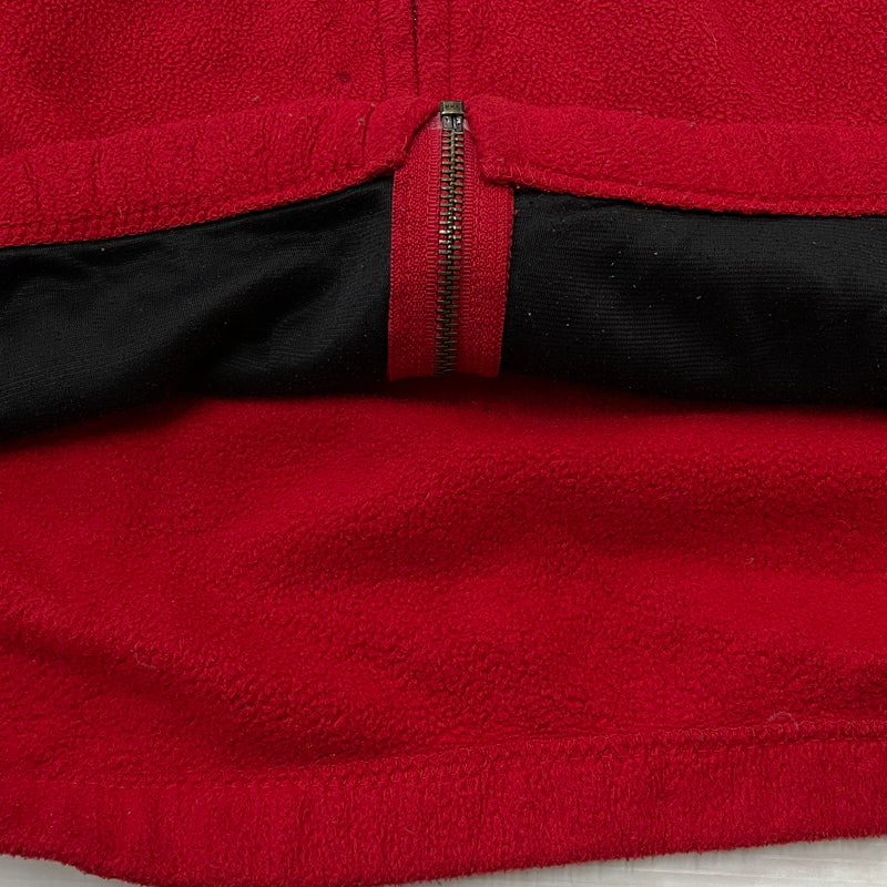 【現状渡し品】【メンズ】 POLO RALPH LAUREN ポロ ラルフローレン 90’s FLEECE SWING TOP 90年代 フリース スイング トップ 長袖 トップス 145-261001-sa-09-teih サイズ：XL カラー：レッド 万代Net店