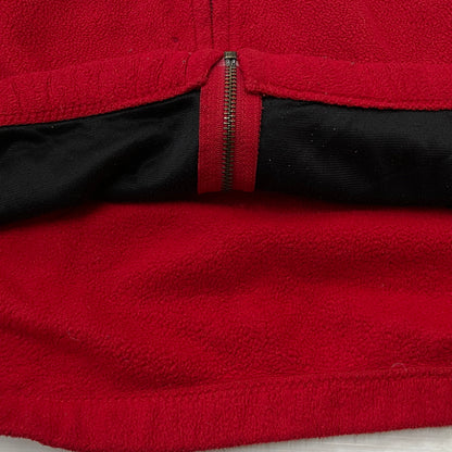 【現状渡し品】【メンズ】 POLO RALPH LAUREN ポロ ラルフローレン 90’s FLEECE SWING TOP 90年代 フリース スイング トップ 長袖 トップス 145-261001-sa-09-teih サイズ：XL カラー：レッド 万代Net店