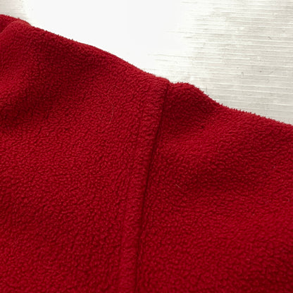 【現状渡し品】【メンズ】 POLO RALPH LAUREN ポロ ラルフローレン 90’s FLEECE SWING TOP 90年代 フリース スイング トップ 長袖 トップス 145-261001-sa-09-teih サイズ：XL カラー：レッド 万代Net店