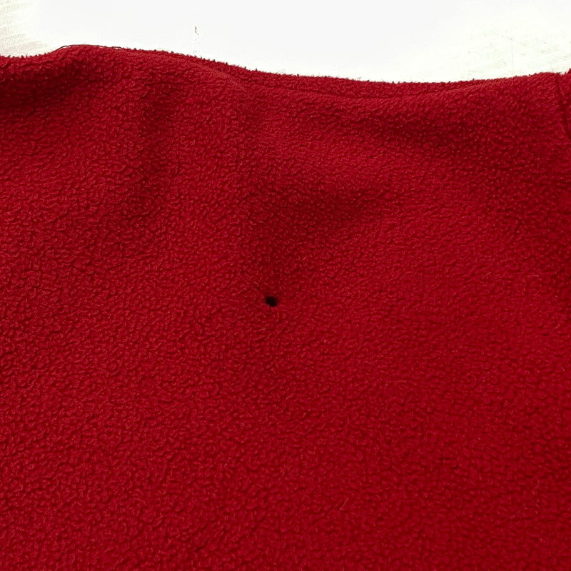 【現状渡し品】【メンズ】 POLO RALPH LAUREN ポロ ラルフローレン 90’s FLEECE SWING TOP 90年代 フリース スイング トップ 長袖 トップス 145-261001-sa-09-teih サイズ：XL カラー：レッド 万代Net店