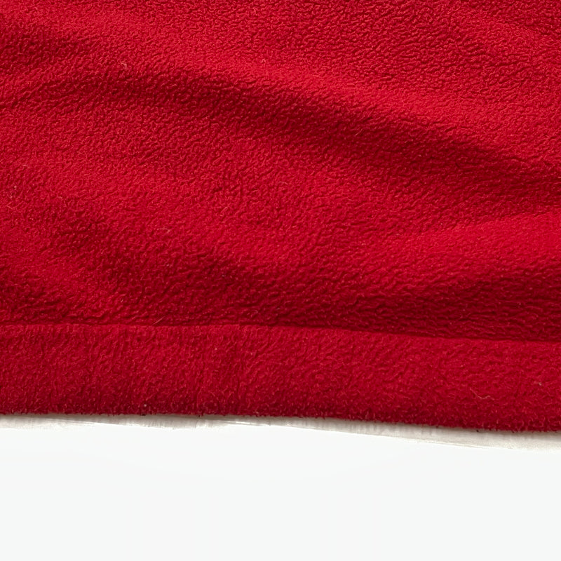 【現状渡し品】【メンズ】 POLO RALPH LAUREN ポロ ラルフローレン 90’s FLEECE SWING TOP 90年代 フリース スイング トップ 長袖 トップス 145-261001-sa-09-teih サイズ：XL カラー：レッド 万代Net店