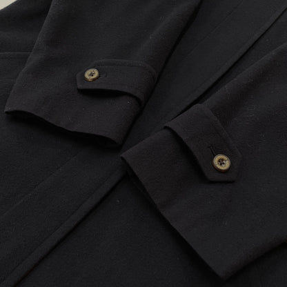 【中古品】【メンズ】 BURBERRYS バーバリーズ 90’s WOOL COAT FTO23-533-29 90年代 ウール コート アウター 141-261001-sa-05-teih サイズ：不明 カラー：ブラック 万代Net店