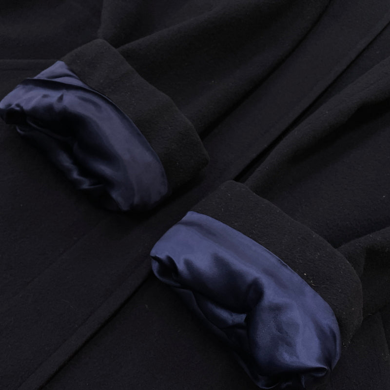 【中古品】【メンズ】 BURBERRYS バーバリーズ 90’s WOOL COAT FTO23-533-29 90年代 ウール コート アウター 141-261001-sa-05-teih サイズ：不明 カラー：ブラック 万代Net店