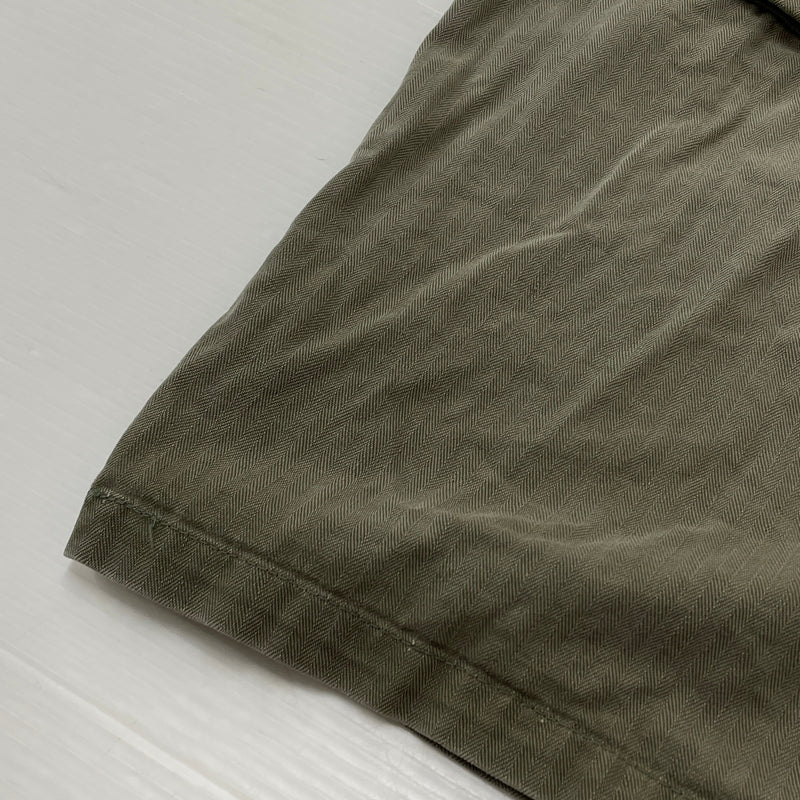 【現状渡し品】【メンズ】 U.S.ARMY アメリカ軍 HBT JACKET M-1943 エイチビーティ ジャケット アウター 145-261001-sa-08-teih サイズ：78R カラー：カーキ 万代Net店