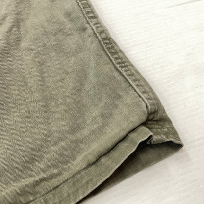 【現状渡し品】【メンズ】 U.S.ARMY アメリカ軍 HBT JACKET M-1943 エイチビーティ ジャケット アウター 145-261001-sa-08-teih サイズ：78R カラー：カーキ 万代Net店