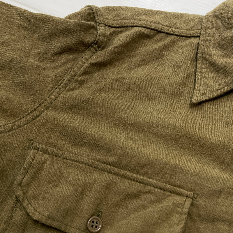 【現状渡し品】【メンズ】 U.S.ARMY アメリカ軍 MILITARY SHIRT M-1937 ミリタリー シャツ 長袖 トップス 145-261001-sa-15-teih サイズ：不明 カラー：カーキ 万代Net店