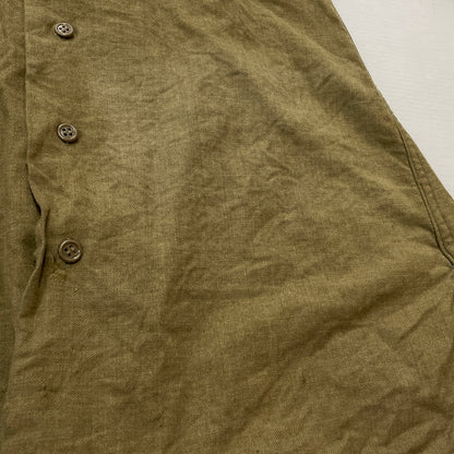 【現状渡し品】【メンズ】 U.S.ARMY アメリカ軍 MILITARY SHIRT M-1937 ミリタリー シャツ 長袖 トップス 145-261001-sa-15-teih サイズ：不明 カラー：カーキ 万代Net店