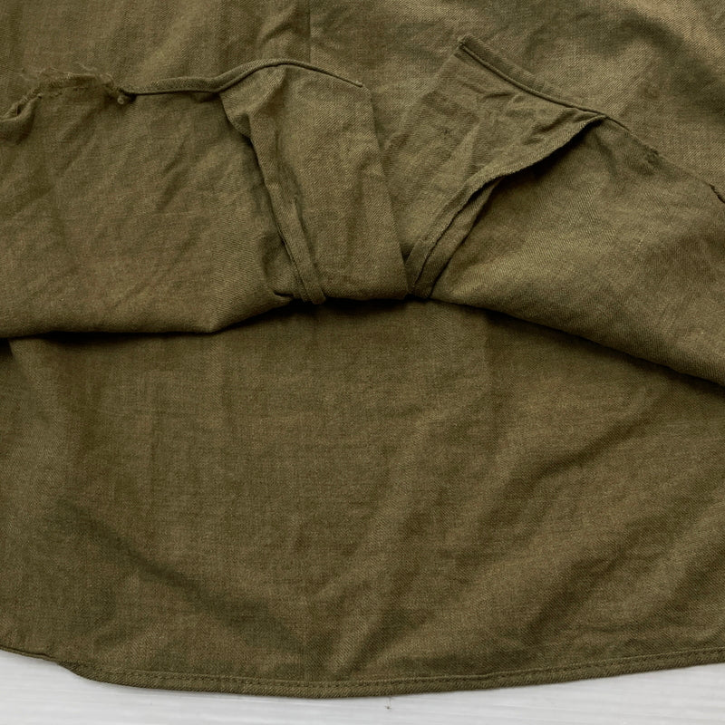【現状渡し品】【メンズ】 U.S.ARMY アメリカ軍 MILITARY SHIRT M-1937 ミリタリー シャツ 長袖 トップス 145-261001-sa-15-teih サイズ：不明 カラー：カーキ 万代Net店