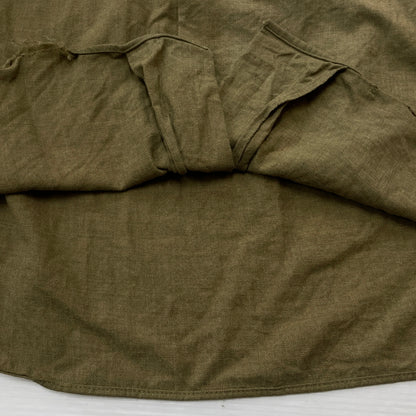 【現状渡し品】【メンズ】 U.S.ARMY アメリカ軍 MILITARY SHIRT M-1937 ミリタリー シャツ 長袖 トップス 145-261001-sa-15-teih サイズ：不明 カラー：カーキ 万代Net店