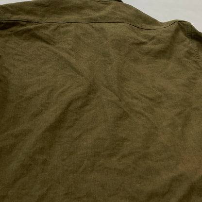 【現状渡し品】【メンズ】 U.S.ARMY アメリカ軍 MILITARY SHIRT M-1937 ミリタリー シャツ 長袖 トップス 145-261001-sa-15-teih サイズ：不明 カラー：カーキ 万代Net店