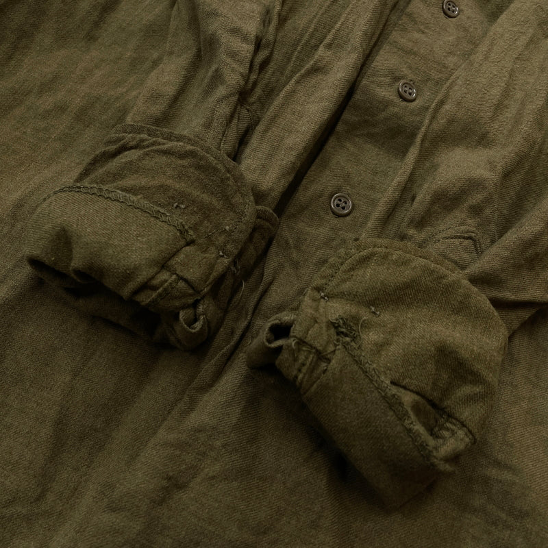【現状渡し品】【メンズ】 U.S.ARMY アメリカ軍 MILITARY SHIRT M-1937 ミリタリー シャツ 長袖 トップス 145-261001-sa-15-teih サイズ：不明 カラー：カーキ 万代Net店