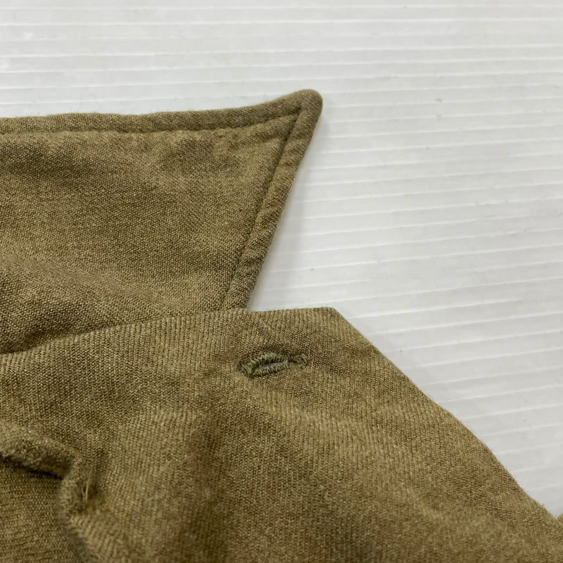 【現状渡し品】【メンズ】 U.S.ARMY アメリカ軍 MILITARY SHIRT M-1937 ミリタリー シャツ 長袖 トップス 145-261001-sa-15-teih サイズ：不明 カラー：カーキ 万代Net店