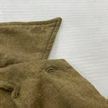 【現状渡し品】【メンズ】 U.S.ARMY アメリカ軍 MILITARY SHIRT M-1937 ミリタリー シャツ 長袖 トップス 145-261001-sa-15-teih サイズ：不明 カラー：カーキ 万代Net店