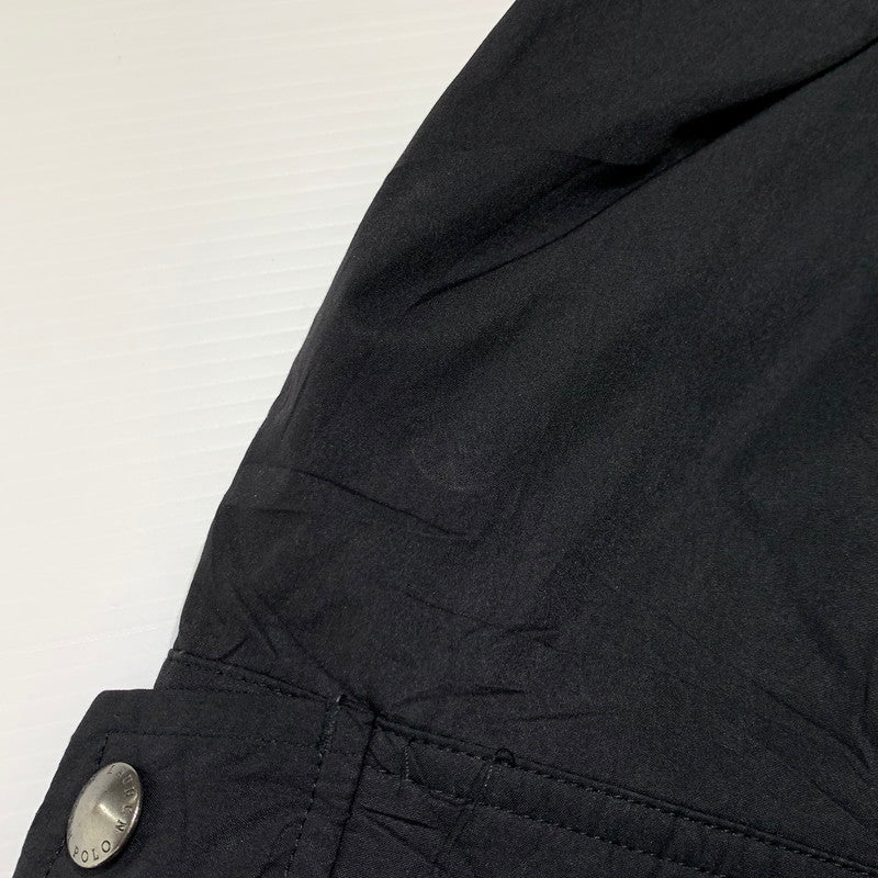 【中古品】【メンズ】 POLO RALPH LAUREN ポロ・ラルフローレン ZIP UP JACKET ジップアップ ジャケット ライトアウター フルジップブルゾン 145-261001-ko-11-teih サイズ：M カラー：ブラック 万代Net店
