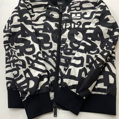 【中古品】【メンズ】 DSQUARED2 ディースクエアード LOGO NYLON JACKET S74AM1072 ロゴ ナイロン ジャケット アウター 総柄 141-261001-sa-11-teih サイズ：46 カラー：総柄 万代Net店
