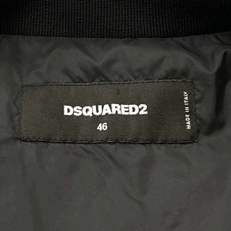 【中古品】【メンズ】 DSQUARED2 ディースクエアード LOGO NYLON JACKET S74AM1072 ロゴ ナイロン ジャケット アウター 総柄 141-261001-sa-11-teih サイズ：46 カラー：総柄 万代Net店