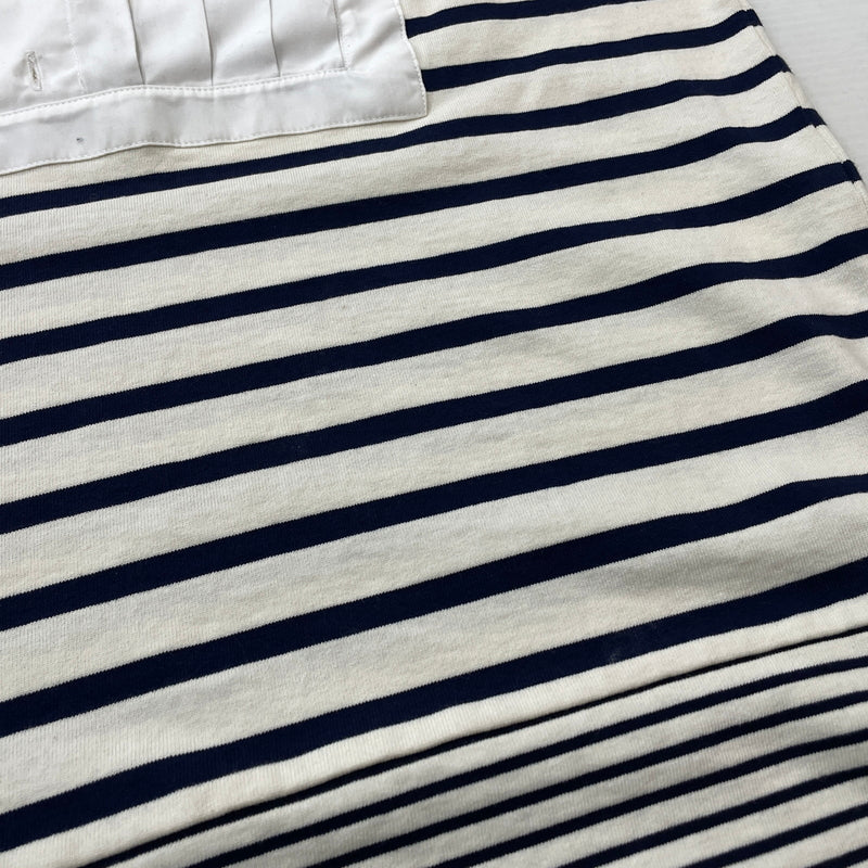 【中古品】【メンズ】 MASU エムエーエスユー MARINE PULLOVER SHIRT M25K6CS005 マリーン プルオーバー シャツ 長袖 トップス 140-261001-sa-13-teih サイズ：48 カラー：ボーダー 万代Net店