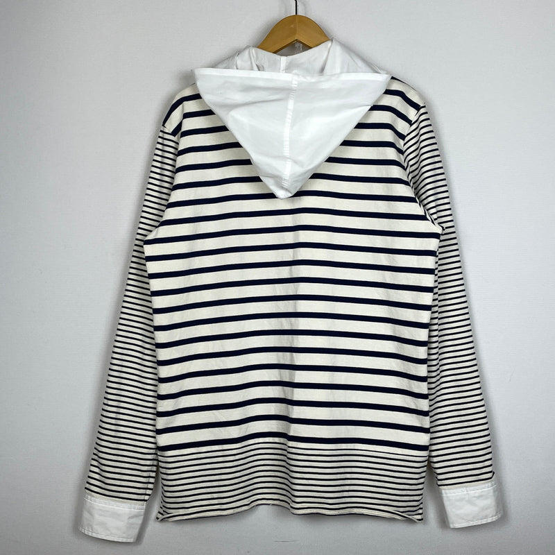【中古品】【メンズ】 MASU エムエーエスユー MARINE PULLOVER SHIRT M25K6CS005 マリーン プルオーバー シャツ 長袖 トップス 140-261001-sa-13-teih サイズ：48 カラー：ボーダー 万代Net店