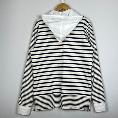 【中古品】【メンズ】 MASU エムエーエスユー MARINE PULLOVER SHIRT M25K6CS005 マリーン プルオーバー シャツ 長袖 トップス 140-261001-sa-13-teih サイズ：48 カラー：ボーダー 万代Net店