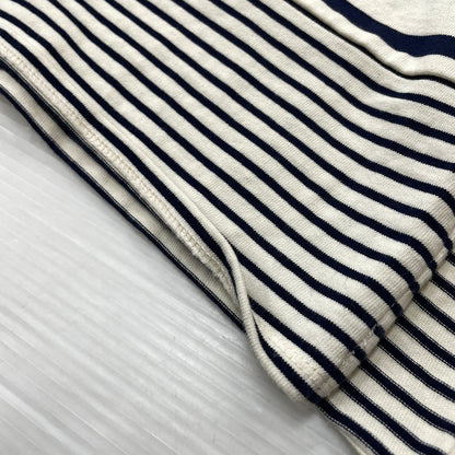 【中古品】【メンズ】 MASU エムエーエスユー MARINE PULLOVER SHIRT M25K6CS005 マリーン プルオーバー シャツ 長袖 トップス 140-261001-sa-13-teih サイズ：48 カラー：ボーダー 万代Net店