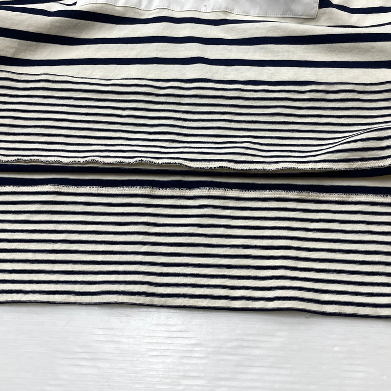【中古品】【メンズ】 MASU エムエーエスユー MARINE PULLOVER SHIRT M25K6CS005 マリーン プルオーバー シャツ 長袖 トップス 140-261001-sa-13-teih サイズ：48 カラー：ボーダー 万代Net店