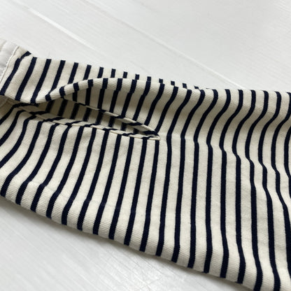 【中古品】【メンズ】 MASU エムエーエスユー MARINE PULLOVER SHIRT M25K6CS005 マリーン プルオーバー シャツ 長袖 トップス 140-261001-sa-13-teih サイズ：48 カラー：ボーダー 万代Net店