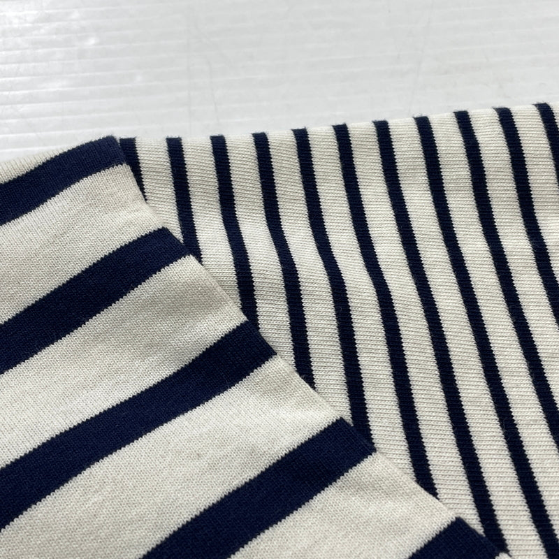 【中古品】【メンズ】 MASU エムエーエスユー MARINE PULLOVER SHIRT M25K6CS005 マリーン プルオーバー シャツ 長袖 トップス 140-261001-sa-13-teih サイズ：48 カラー：ボーダー 万代Net店