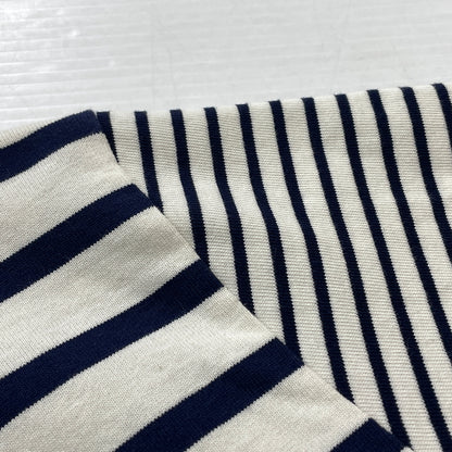 【中古品】【メンズ】 MASU エムエーエスユー MARINE PULLOVER SHIRT M25K6CS005 マリーン プルオーバー シャツ 長袖 トップス 140-261001-sa-13-teih サイズ：48 カラー：ボーダー 万代Net店